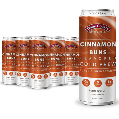 6 Pack Case of Cinnamon Buns Cold Brew