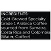Cold Brew Coffee Ingredients