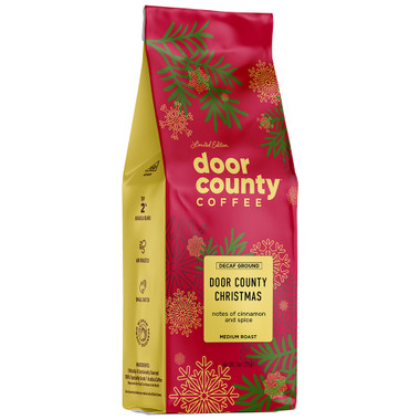 Door County Christmas Decaf Coffee 8 oz. Bag Ground