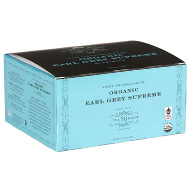 Organic Earl Grey Supreme Tea - 50 Bags