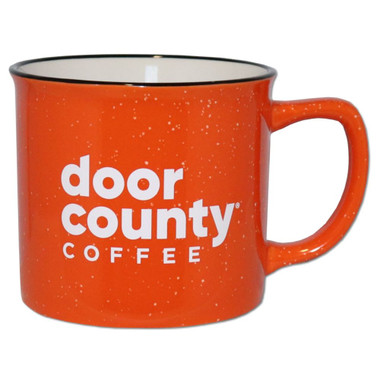 Door County Coffee Campfire Orange Mug