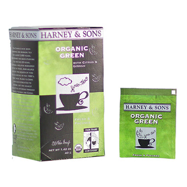 Harney & Sons Organic Green Tea - 20 Bags