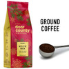 Scoop of Mistletoe Mocha Coffee 8 oz. Bag Ground